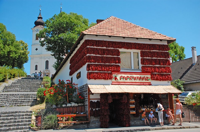 Các điểm tham quan ở thị trấn Tihany Hungary