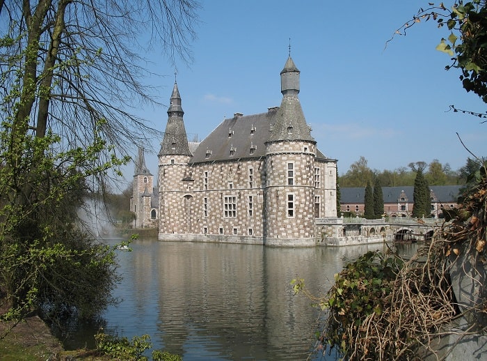 Top những lâu đài đẹp ở Bỉ - Lâu đài Jehay
