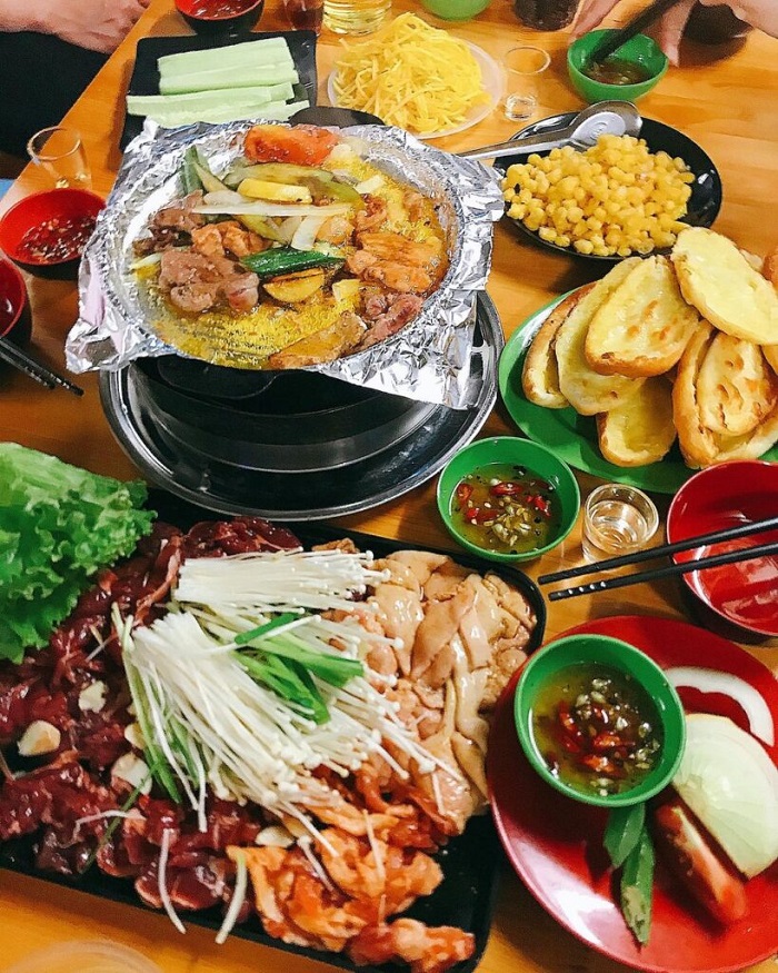 Các quán ăn đêm ngon nhất Hà Tiên - Quán nướng 5 Lửa