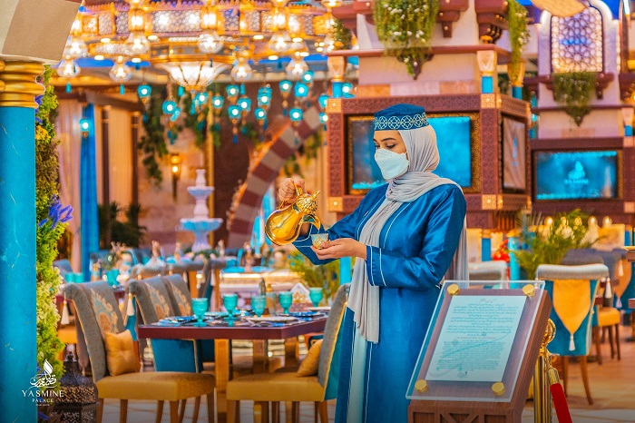 Yasmine Palace - trải nghiệm ăn uống sang chảnh tại Qatar