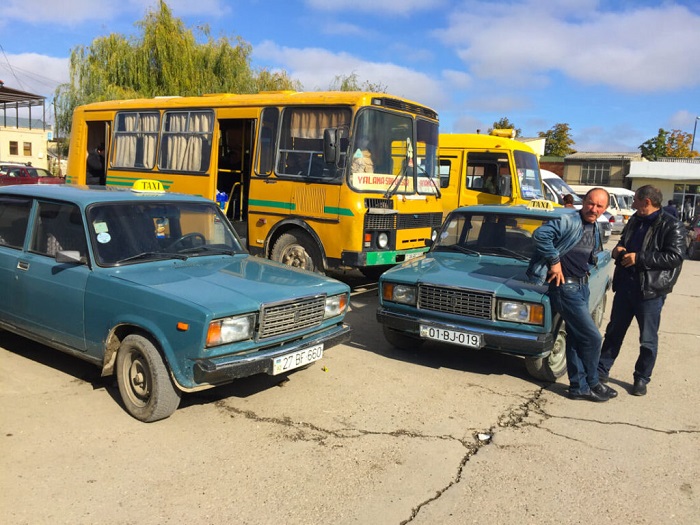 Trạm taxi chung - Kinh nghiệm du lịch Azerbaijan