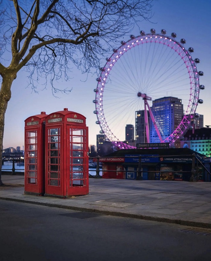 Vòng quay London Eye Một trong những điểm tham quan mang tính biểu tượng nhất của London