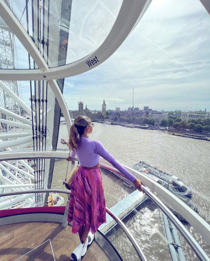 Tận hưởng tầm nhìn 360 độ toàn cảnh Vòng quay London Eye