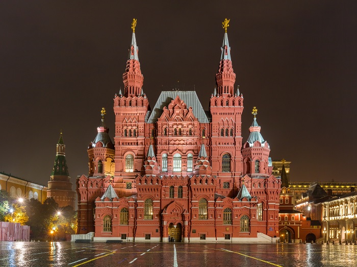 Bảo tàng Lịch sử Quốc gia, Moscow - bảo tàng nổi tiếng nhất thế giới