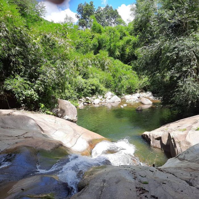 The beauty of Dak Nong Granite waterfall