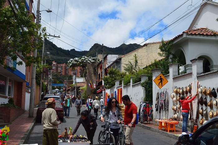 Chợ Usaquen là điểm tham quan nổi tiếng ở thành phố Bogota