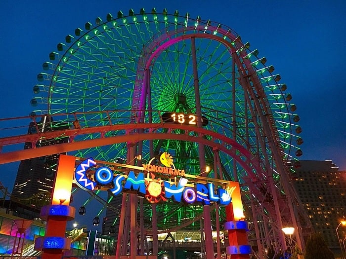Yokohama Cosmo World - công viên giải trí nổi tiếng nhất Nhật Bản