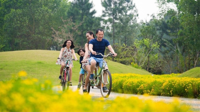 Cúc Phương Resort Ninh Bình - đạp xe