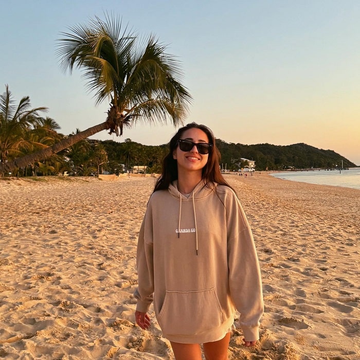 Hoàng hôn ở đảo Moreton Úc