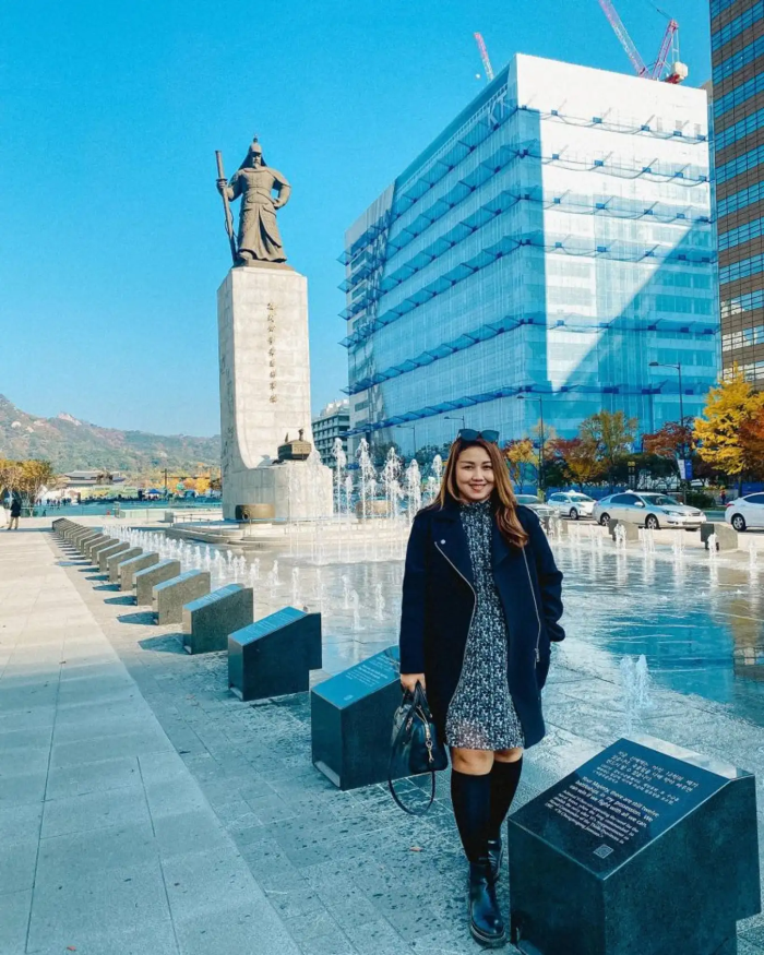 địa điểm quay phim Hàn Quốc nổi tiếng Quảng trường Gwanghwamun - địa điểm quay phim Hàn Quốc nổi tiếng