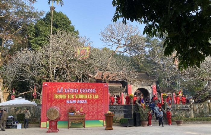 Spiritual tourist destination in Thanh Hoa - Le Lai temple