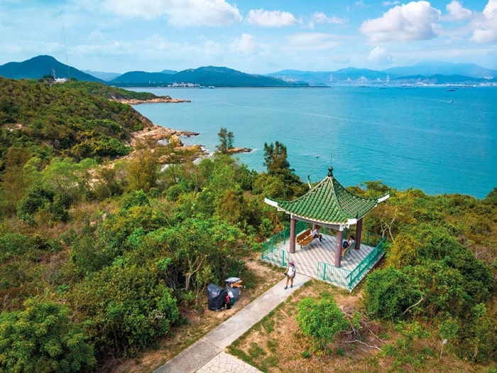 Ngan Chau Tsai Pavilion - du lịch đảo Bình Châu Hồng Kông 