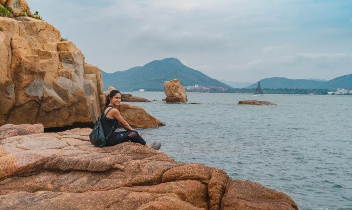 Ngan Chau Tsai Pavilion - du lịch đảo Bình Châu Hồng Kông 