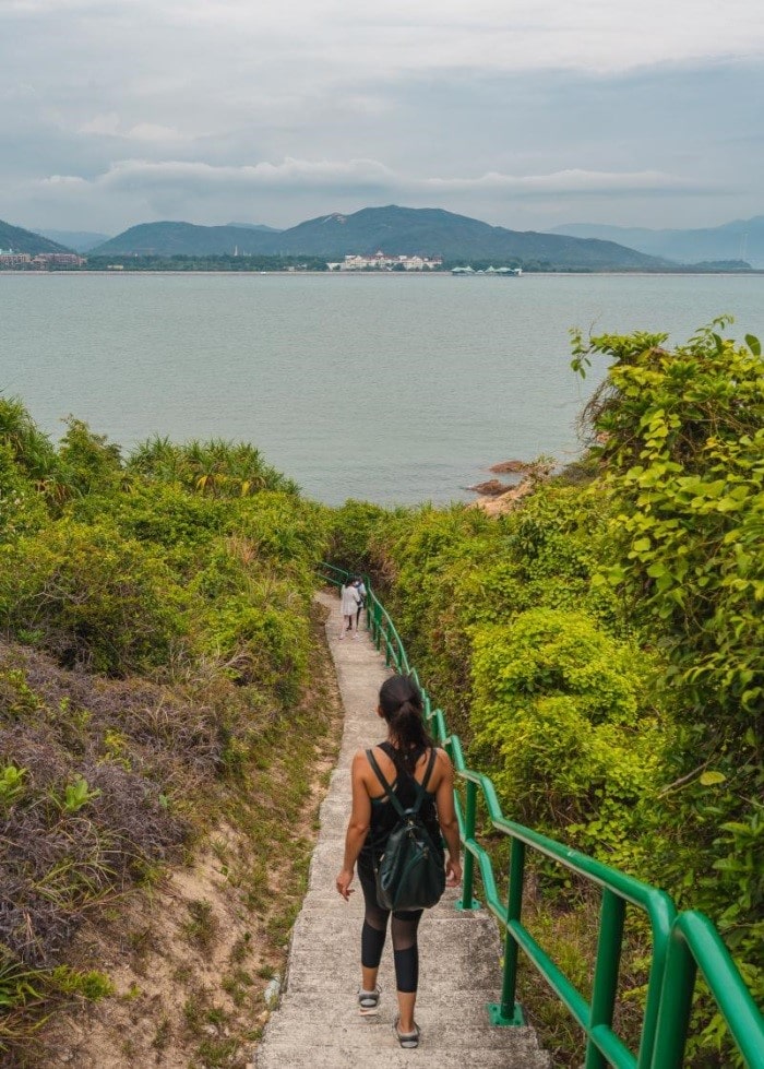 Ngan Chau Tsai Pavilion - du lịch đảo Bình Châu Hồng Kông 