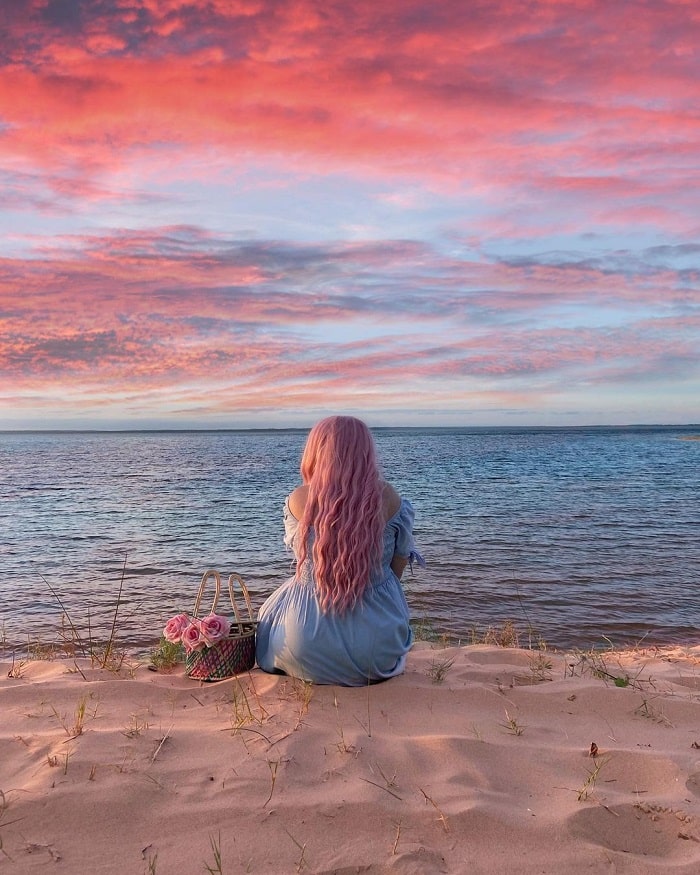 Hồ Sibaya ở công viên ngập nước ISimangaliso Nam Phi 