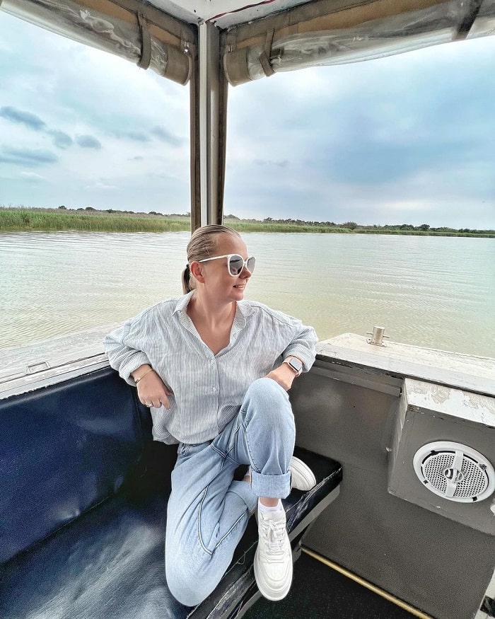 Hồ St.Lucia ở công viên ngập nước ISimangaliso Nam Phi 