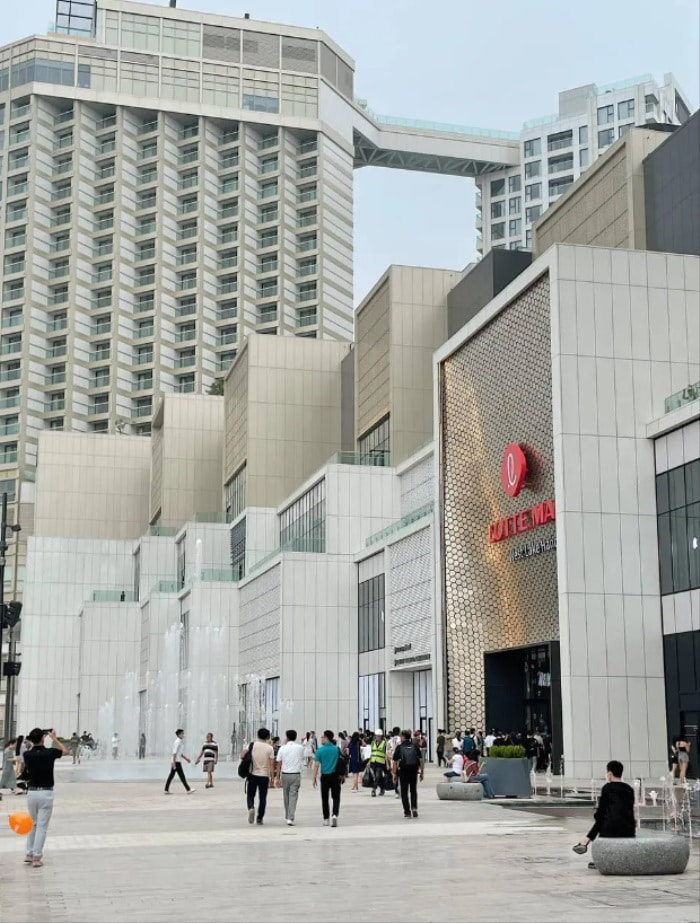 kinh nghiệm đi Lotte Mall Tây Hồ - thiết kế 