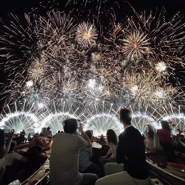 Festa del Redentore là lễ hội pháo hoa trên thế giới tổ chức tại Venice