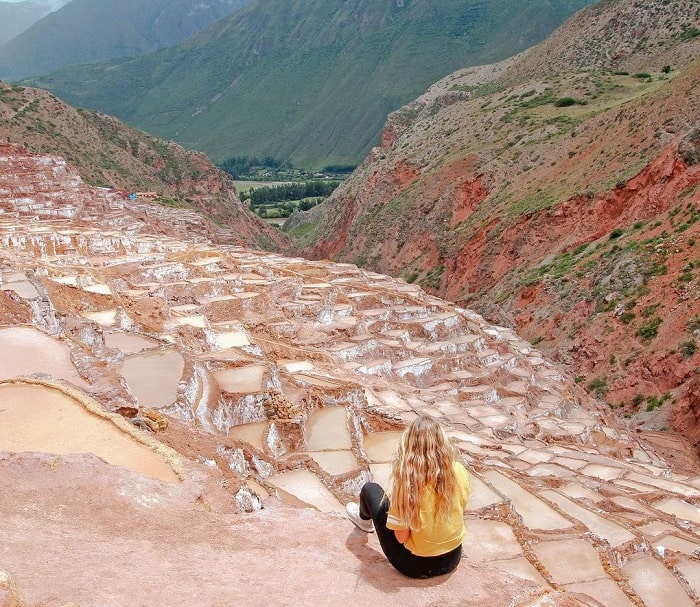 Sống ảo ở mỏ muối Maras Peru