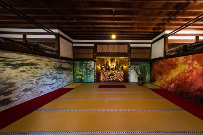 Mùa thu ở đền Eikando - Kiến trúc