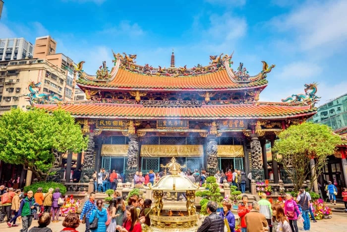 List những ngôi chùa Đài Loan nổi tiếng
