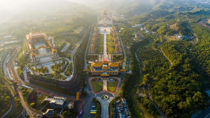 Phận Quang Sơn Tự - ngôi chùa Đài Loan nổi tiếng