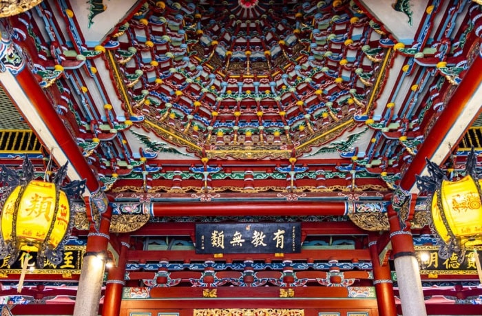 Chùa Khổng Tử - ngôi chùa Đài Loan nổi tiếng 