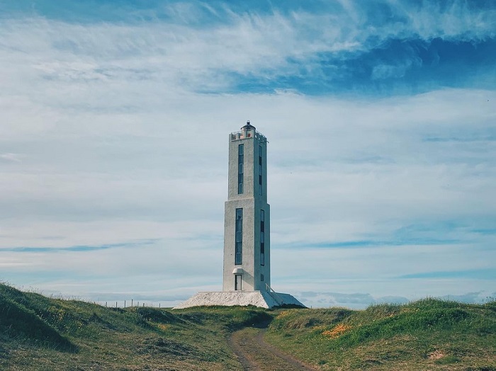 Knarraros là ngọn hải đăng đẹp trên thế giới nằm ở Iceland 