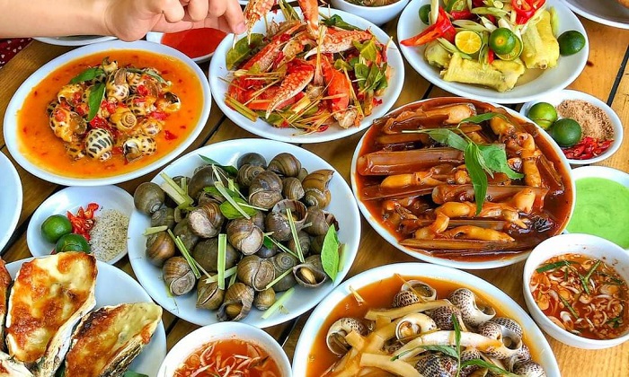 Snack shops in Phu Quoc - Coc snail shop