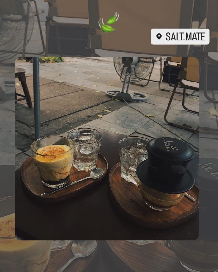 quán cafe muối ở Hà Nội - Salt Mate