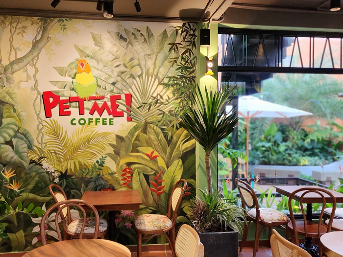 quán cafe thú cưng ở Sài Gòn - Pet Me Coffee