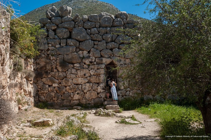 Bức tường Cyclope - Khu khảo cổ Mycenae