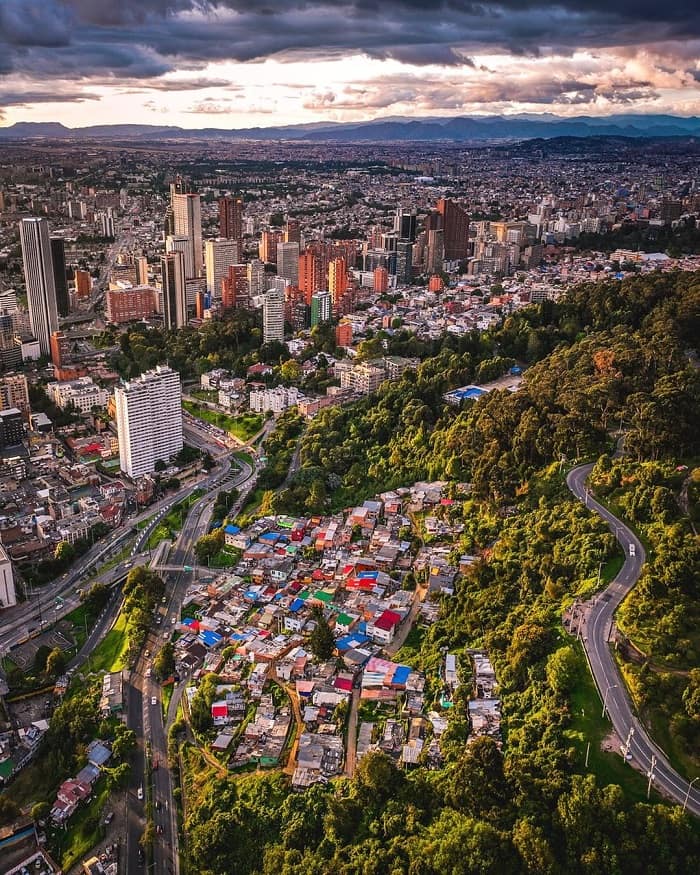 Thành phố Bogota Colombia
