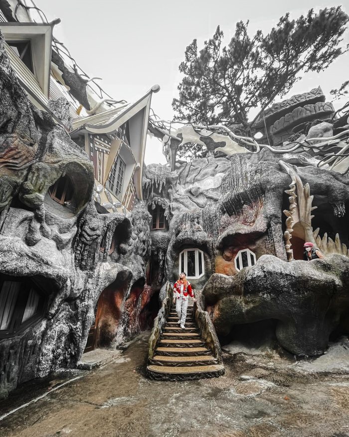 địa điểm chơi Halloween ở Đà Lạt Biệt Thự Hằng Nga - Crazy House