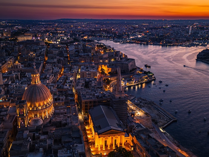 thủ đô Valletta Malta