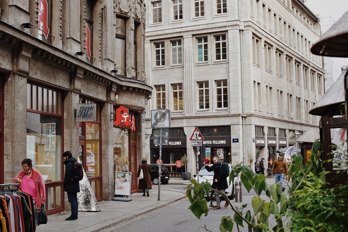 du lịch Leipzig - Trung tâm thành phố lịch sử tại Marktplatz