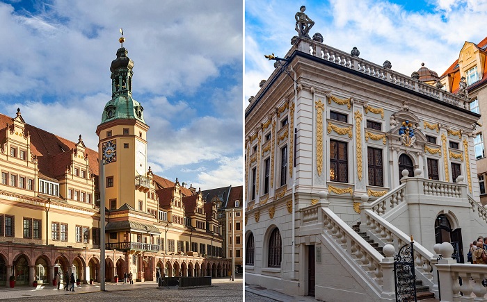 Tòa thị chính cũ và sàn giao dịch chứng khoán cũ - du lịch Leipzig