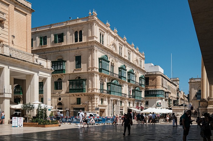 Phố Cộng hòa - thủ đô Valletta Malta