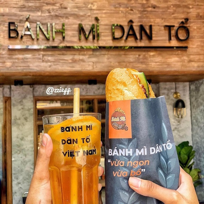 địa điểm ăn vặt tại Hạ Long - Bánh Mì Dân Tổ