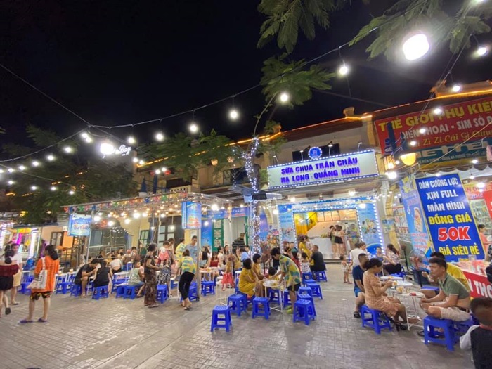 địa điểm ăn vặt tại Hạ Long - Sữa chua trân châu Hạ Long