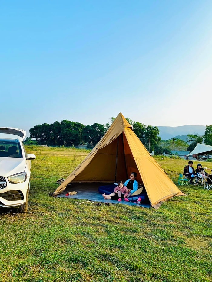 hồ Đồng Chanh Lương Sơn Hoà Bình - cắm trại