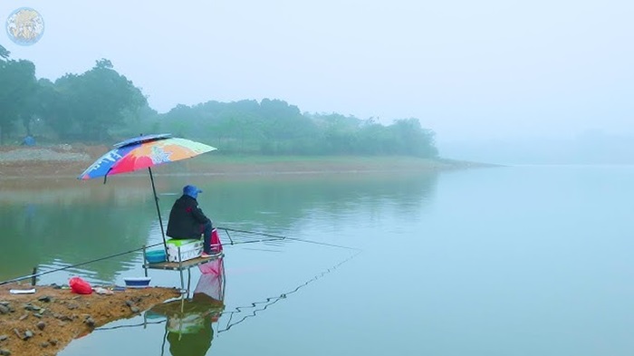 hồ Đồng Chanh Lương Sơn Hoà Bình - câu cá