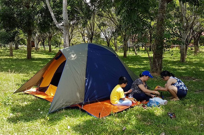 kinh nghiệm đi cắm trại ở Ba Vì - Bản Xôi Village 