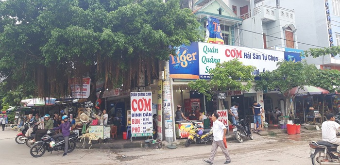 quán ăn ngon gần sân bay Vân Đồn - Nhà hàng Quảng Sam