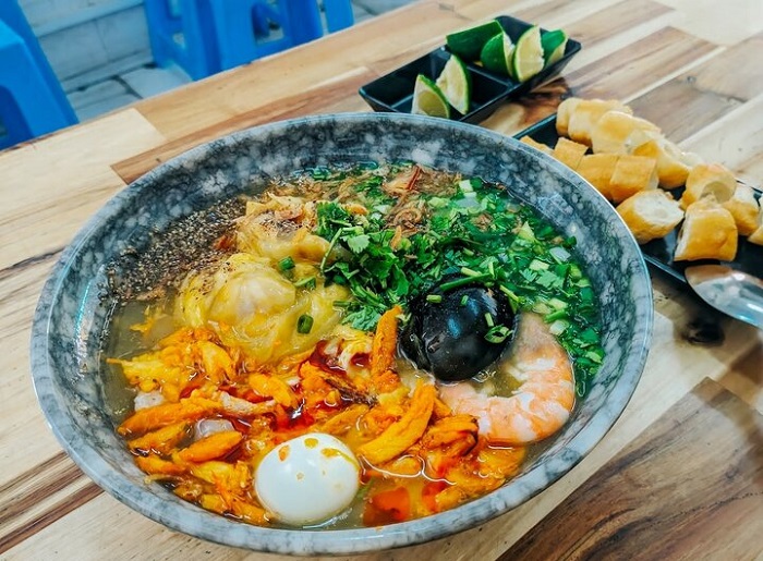 quán ăn sáng ngon ở Bình Phước - Quán bánh canh Bình An