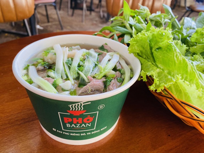 quán ăn sáng ngon ở Bình Phước -Quán phở Bazan Đồng Xoài