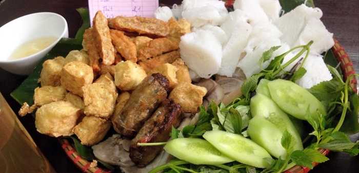 quán bún đậu ngon Hà Nội - Đồng Quê