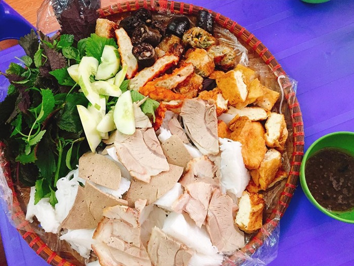 quán bún đậu ngon Hà Nội - Giang Béo