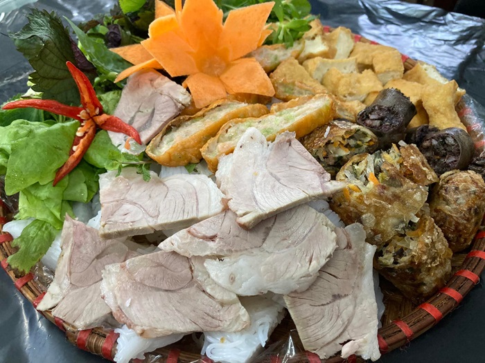 quán bún đậu ngon Hà Nội - Giang Béo