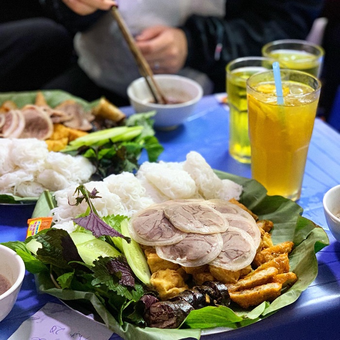 quán bún đậu ngon Hà Nội - Bún Đậu Cô Tuyến